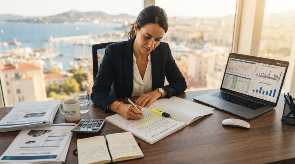 Calcul des frais d’acquisition sur un bureau avec contrat immobilier